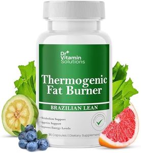 DR VITAMIN SOLUTIONS Thermogenic Fat Burner – Natural Appetite Control & Metabolic Booster with Green Tea & Bloat Defense (35 Capsules)