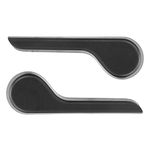 KIMISS 2pcs Seat Recliner Handle, 15232598 Left Right Seat Recliner Handle Adjuster Lever Replacement for Avalanche/for Silverado/for Suburban（Black）