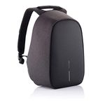 XD Design Bobby Hero Small Anti-Theft Backpack USB (Unisex Bag), Black, Small