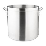 Vogue Stock Pot 37.8 Litre/370(Dia)mm, Aluminium, Large Stew Pot, Lid Sold Separately (S361), S353