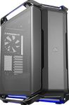 Cooler Master COSMOS C700P Black Edition - RGB Matte Steel Case with Dual Curved Glass Door, 2.0 Modular Frame and Enhanced Hardware Capacity - Full Tower