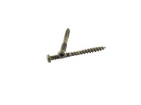 WoodPro Fasteners CD10X212G-5 T20 5-Pound Net Weight No 10 by 2-1/2-Inch Grey Composite Deck Screws, 435-Piece