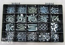 Grade 8.8 Assorted Box kit M4,M5 M6 M8 M10 Nuts And Bolts Setscrews BZP NYLOC