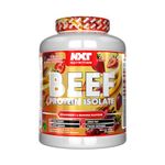 NXT Nutrition Beef Protein Isolate Powder - Protein Powder High in Natural Amino Acids - Paleo, Keto Friendly - Dairy and Gluten Free - Muscle Recovery | 1.8kg - Strawberry & Banana