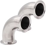 DERNORD 2 Pack 1-1/2" Tube OD Elbow