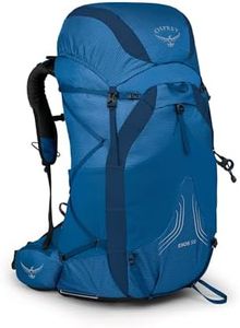 Osprey Exos 58L Men's Ultralight Backpacking Backpack, Blue Ribbon, L/XL