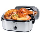 Electric Turkey Roaster Pan With Lid