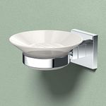 Gatco 1942 Elevate Soap Dish Holder, Chrome