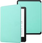 MOKASE Case Compatible with 6" All-New Amazon Kindle 11th Generation 2024/2022, Slim PU Leather Smart Auto Wake/Sleep Case Cover for New 6 Inch Amazon Kindle 11th Generation 2024/2022 Release, Mint