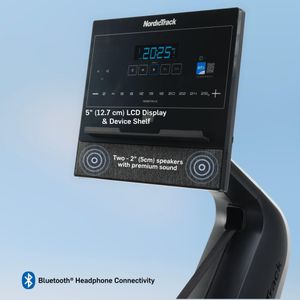 NordicTrack RW300 Rower – Black Folding Indoor Rowing Machine