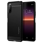 Spigen Rugged Armor Case Compatible with Sony Xperia 10 II - Matte Black