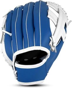 Baseball Outfielder's Mitts (Blue White, 12.5 inch)