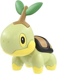 Takara Tomy Pokémon Monster Collection MS-55 Naetle Pokemon Figure Toy 4 Years and Up, Passed Toy Safety Standards ST Mark Certified