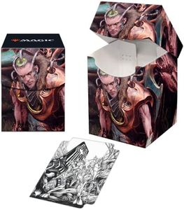 Ultra Pro - Magic: The Gathering Phyrexia All Will Be One - 100+ Card Deck Box (Lukka, Bound to Ruin) Protect & Store Collectible Cards, Trading Cards, & Gaming Cards, Self Locking Lid Deck Box