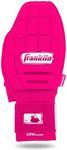 Franklin Sports MLB Baseball + Softball Sliding Mitt - CFX PRT Youth Protective Baserunning Sliding Glove - Left + Right Hand Mitt - Hand + Wrist Protector for Running - Optic Pink - One Size - Youth