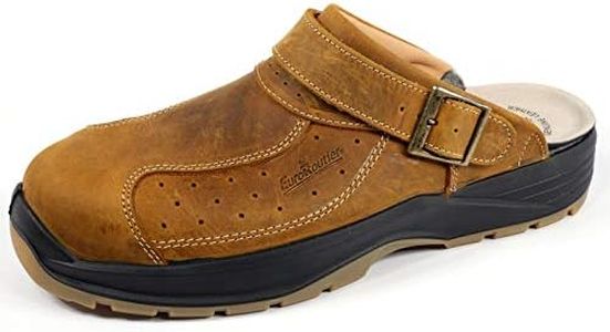 EuroRoutier Premium Leather Tucson Brown, Sabots de Sécurité SB A-E-FO SRC (43)