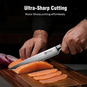 PAUDIN 8-Inch Carving Knife – Precision Stainless Steel Slicer