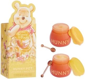 ColourPop x Winnie the Pooh Lip Scrub & Mask Set - Vegan & Cruelty-Free Lip Care Duo - Exfoliates, Moisturizes & Softens - Enriched with a Honey Flavor - Hunny Pot