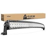 Nilight Led Light Bar 50Inch 288W Curved Spot Flood Combo LED Work Light Driving Fog Lamp Off Road Lights for SUV UTE ATV Truck 4x4 Boat, 2 Years Warranty