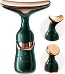 Anti Wrinkles Face Neck Eyes Massager,Vibration Facial Massager for Skin Care,Face Sculpting Tool Multifunctional Neck Face Massager Beauty Device,Neck Tightening Device Face Lift Tool