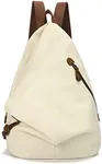 KL928 Canvas Vintage Backpack – Large Casual Daypack Outdoor Travel Rucksack Hiking Backpacks for Men Women