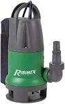 RIBILAND 988 Submersible Pump with Integrated Float Switch, 550 W