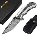 Damascus Folding Pocket Knife for M
