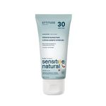 ATTITUDE Mineral Sunscreen for Baby and Kids with Sensitive Skin, EWG Verified, Broad Spectrum UVA/UVB, Dermatologically Tested, Plant and Mineral-Based Formula, Vegan, SPF 30, Unscented, 75 grams