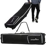 Athletico Rolling Double Ski Bag - 