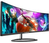 Sceptre Curved 30" 21:9 Gaming LED Monitor 2560x1080p UltraWide Ultra Slim HDMI DisplayPort Up to 85Hz MPRT 1ms FPS-RTS Build-in Speakers, Machine Blue (C305W-2560UN)