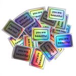 You Are Beautiful Holographic 50 Sticker Pack