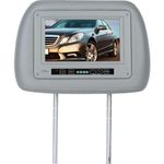 BOSS Audio Systems HIR7G Universal Headrest with Pre-Installed 7 Inch Widescreen TFT Monitor - Grey