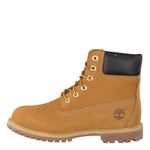 Timberland 6 Inch Premium Waterproof, Women's Ankle Boots, Yellow (Wheat Nubuck), 3 UK (35.5 EU)