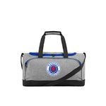 FOCO Officially Licensed Rangers FC Football Grey Travel Holdall Duffle Bag