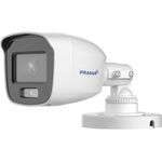 PRAMA 2 MP Outdoor Wired Full Colored Night Vision CCTV Camera [ PT-HTD11F0E-PF ] + Compatible with Fabtonic BNC/DC,