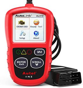 Autel Professional OBD2 Scanner AL319 Code Reader, Enhanced Check and Reset Engine Fault Code, Live Data, Freeze Frame, CAN Car Diagnostic Scan Tools for All OBDII Vehicles After 1996, 2024 Upgraded