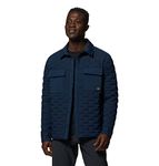 Mountain Hardwear Men's StretchDown Light Shacket Insulated Jacket, Hardwear Navy, L