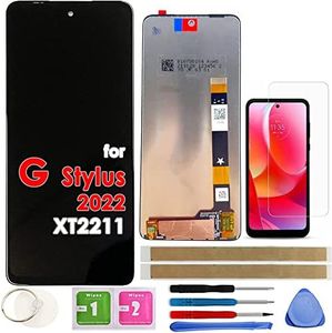 LCD Screen Replacement Touch Display Digitizer Assembly for Motorola Moto G Stylus 2022 XT2211 XT2211-1 XT2211DL 6.8" (Not Fit G Stylus 2020/2021)