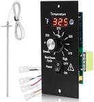 Digital Thermostat Control Panel Kit for Traeger Wood Pellet Grills, BAC236 Replacement Parts Digital Thermometer Pro Controller with 7" RTD Temperature Probe Sensor BAC194 Smoker Accessories