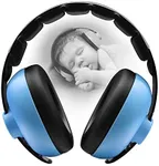 BBTKCARE Baby Ear Protection Noise Cancelling Headphones for Babies for 3 Months to 2 Years（Blue)