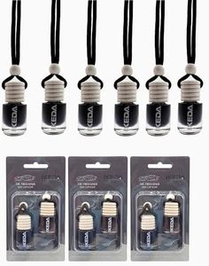 ikeda fragrance Car Air Freshener | 4ml Automotive Scents | 45-Days Long Lasting Fragrance | Automobile Hanging Diffuser Bottles | Remove Auto Odor | Fresh Air for Deodorizer (6pcs New Car)