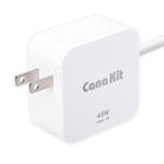 CanaKit 45W USB-C Power Supply with PD for Raspberry Pi 5 (27W @ 5A)