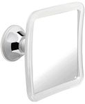 Mirrorvana Fogless Shower Mirror with Lock Suction-Cup, 6.3 x 6.3 Inch