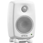 Genelec 8010AWM 2 Way Active Powered Nearfield Studio Monitor - 3 Inch Woofer & 3/4 Inch Dome Tweeter - Powerful & Clear Sound - Compact, Light and Versatile to Mount - White