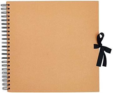 Papermania Scrapbook, Beige, Talla única, El color puede variar encuadernación en oro y negro.