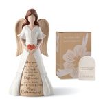 Storieme Retirement Gifts for Women 2024: Happy Retirement Gift for Her Colleagues Teacher Nurses Doctors Friends Mum Retired Farewell Angel Figurines