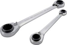 Craftsman Ratchet Wrench Set, Metric, 2-Piece with Ratcheting Box End (CMMT12074)