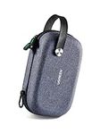UGREEN Travel Accessories, Portable Cable Organiser Bag Travel Electronics Organiser Small Gadget Cable Bag Cable Pouch, Hard Case for Cable Charger Adapter Power Bank Hard Drive SD Card