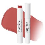 bayfree Tinted Lip Balm Plumper, Glossy, Pump Lips, Lightweight, Moisturize & Tint with Jojoba Seed Oil, Vegan Lip Balm Lip Care Present, Tea Camellia