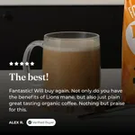 Four Sigmatic Focus Mushroom Coffee | Organic Ground Coffee with Lion's Mane Mushroom and Chaga for Better Focus and Immune Support | 12oz Bag